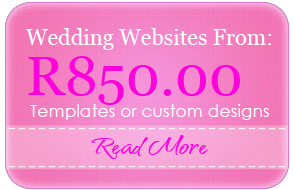 Wedding Websites from R850.00